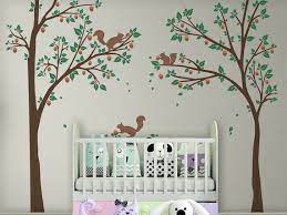 Nursery Tree Wall Decal Kids Room Wall