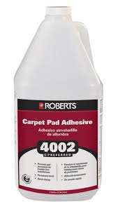 roberts 4002 carpet pad adhesive