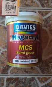 Davies Megacryl Semi Gloss Exterior