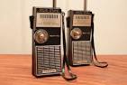 Antique walkie talkies