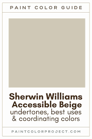 Sherwin Williams Accessible Beige A