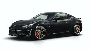 The cabin is typically toyota. Toyota 86 Gt Black Limited Black Special Series At The End Of The Construction Period