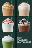 What is the most popular frappuccino at Starbucks?