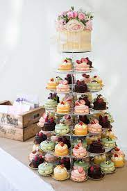 Свадебные торты с капкейками, купить на заказ в кондитерском доме -  CakesClub - Страница 2