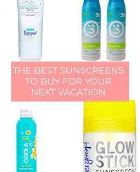 Find the best rated moisturizers with spf here. The Best Sunscreens All My Favorite Face Body Reef Safe And Water Resistant Sunscreens Jetsetchristina