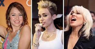 miley cyrus transformation over the