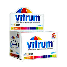 vitrum tab multi vitamin pack size x