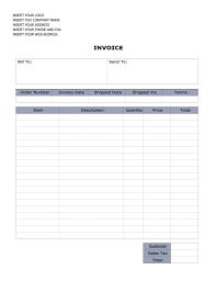 Invoice Template For Builders Templates Contractor Word Format Gst