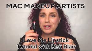 lipstick tutorial mac makeup artists