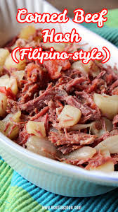 corned beef hash filipino style
