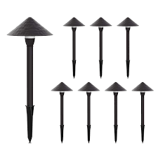 Malibu Led 1w Low Voltage Outdoor Lighting Pathway Lights Dual Use Non Corrosive Metal Construction Garden Light For Driveway Yard Lawn Pathway