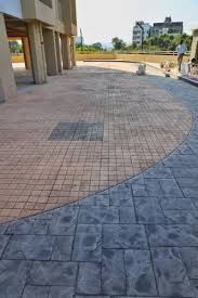 Outdoor Stamped Concrete Flooring