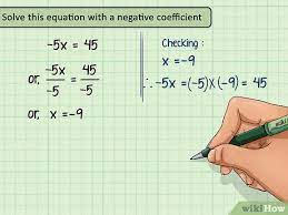 3 ways to solve one step equations