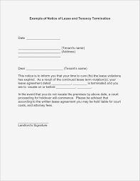 Lease Termination Letter To Tenant Template Samples Letter