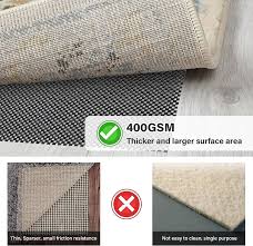 mat thick 400gsm rug padding underlay