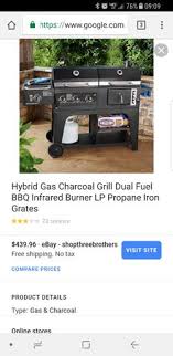 members mark hybrid grill in