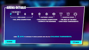 They determine your league in arena. Could Ranked Mode Finally Be Coming To Fortnite