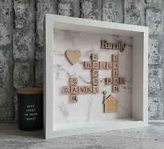 1 scrabble picture frame family