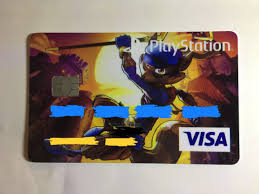 Maybe you would like to learn more about one of these? I Was Approved For A Playstation Card I Couldn T Help But Choose This Card Design Slycooper