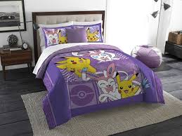 Bedding Comforter Set Pokemon Pikachu