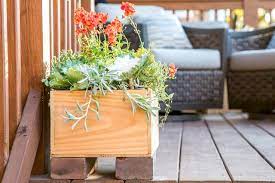 repurposing wooden containers into