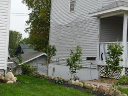 melted vinyl siding structure tech