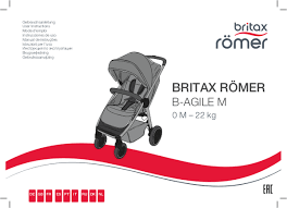 User Manual Britax Römer B Agile M