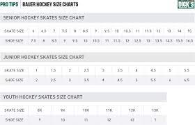 bauer skate sizing chart 52
