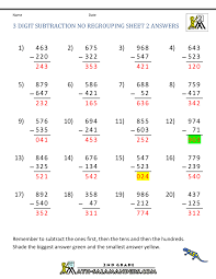 Double digit addition & subtraction with regrouping 2 (includes google slides!) created for elementary age students, this is 4 pages of addition and this is a double digit adding and subtracting printable packet with regrouping.great to use on seesawadded more printables!!! Three Digit Subtraction Without Regrouping Worksheets