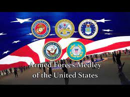 You don't have to wait until veterans day, memorial day, or fourth of july to reflect on their heroism. Us Military Songs United States Armed Forces Medley Youtube