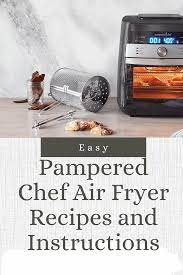 easy pered chef air fryer recipes