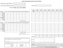 Printable Employee Weekly Time Record Trials Ireland Card Template