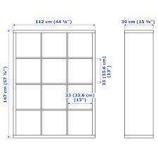 Vēlies vienkāršu lakoniska dizaina risinājumu? Kallax Regal Weiss 112x147 Cm Ikea Deutschland