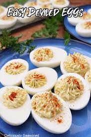 deviled eggs with relish deliciously