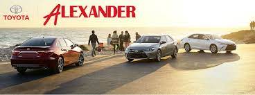 welcome to bill alexander toyota