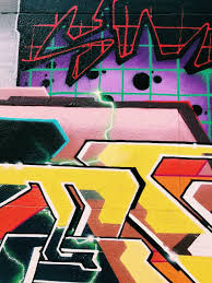 graffiti wall background urban street