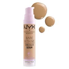 nyx professional makeup bare with me concealer serum camel
