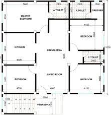 free cad house plans 4bhk house plan