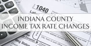 Indiana County Income Tax Rate Changes Effective October 1