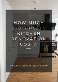 uk kitchen renovation cost