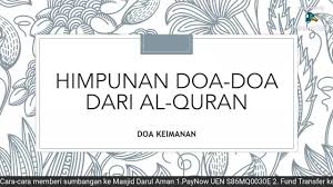 > wirid selepas sholat (pdf). Masjid Darul Aman Himpunan Doa Doa Dari Al Quran Facebook