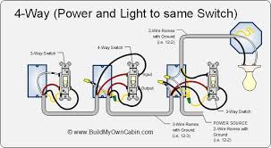 Below is the wiring schematic diagram for connecting a spst toggle switch How To Wire A 4 Way Switch