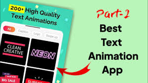 animated text maker app