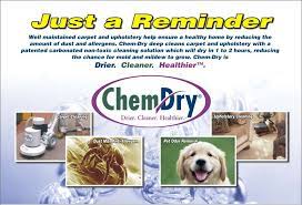 chem dry reminder cards