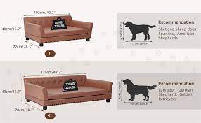 Xxl Luxury Dog Sofa Bed Pet Elevated