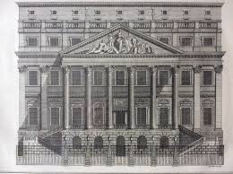 A Georgian Copper Engraved Print Of The