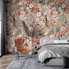 Boho Style Fl Wallpaper L And