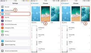 live wallpapers not working on iphone