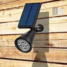 Solar Spotlight With 3 Adjustable Heads