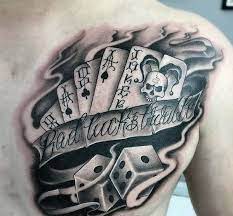 Look at the first card. Top 87 Playing Card Poker Tattoo Ideas 2021 Inspiration Guide